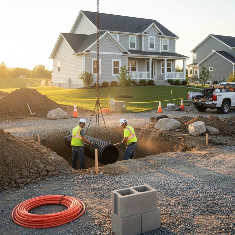 Local Driveway Culvert Installation pros at work